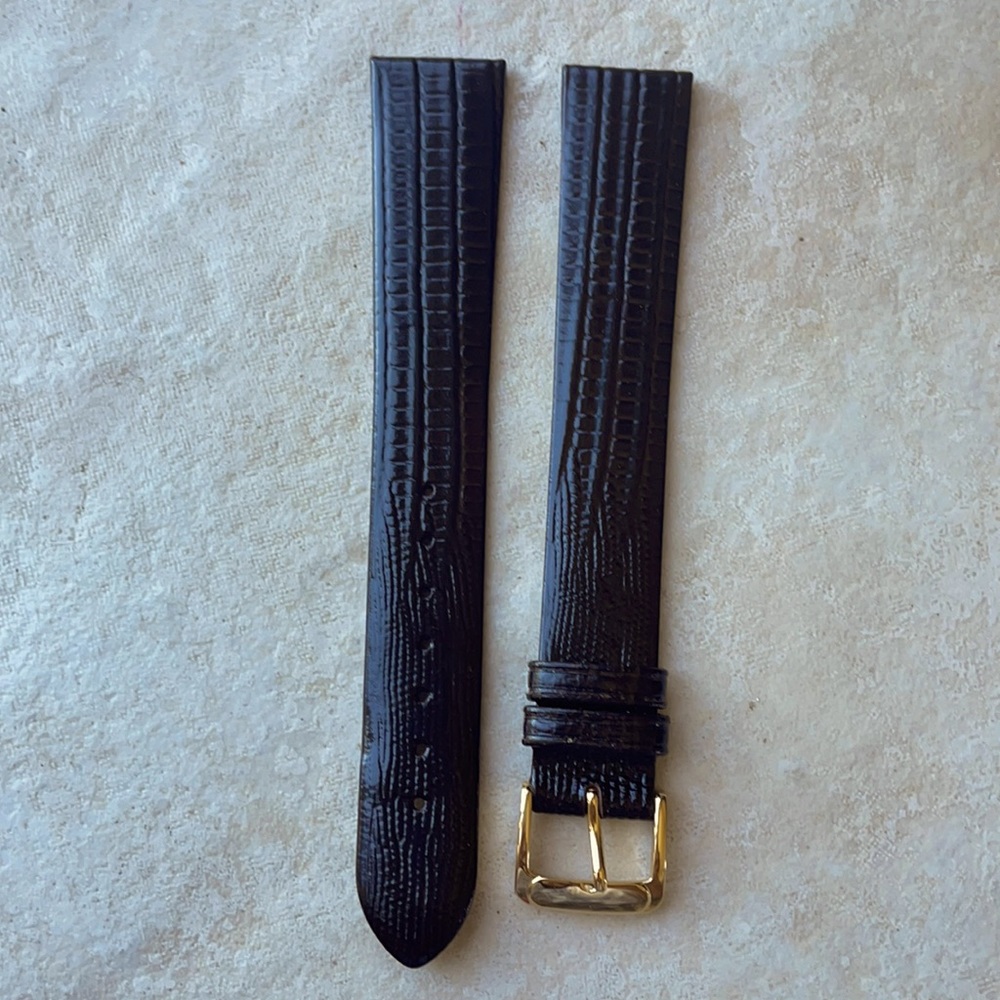 Watch band Spidel 19mm brown leather band Xlong